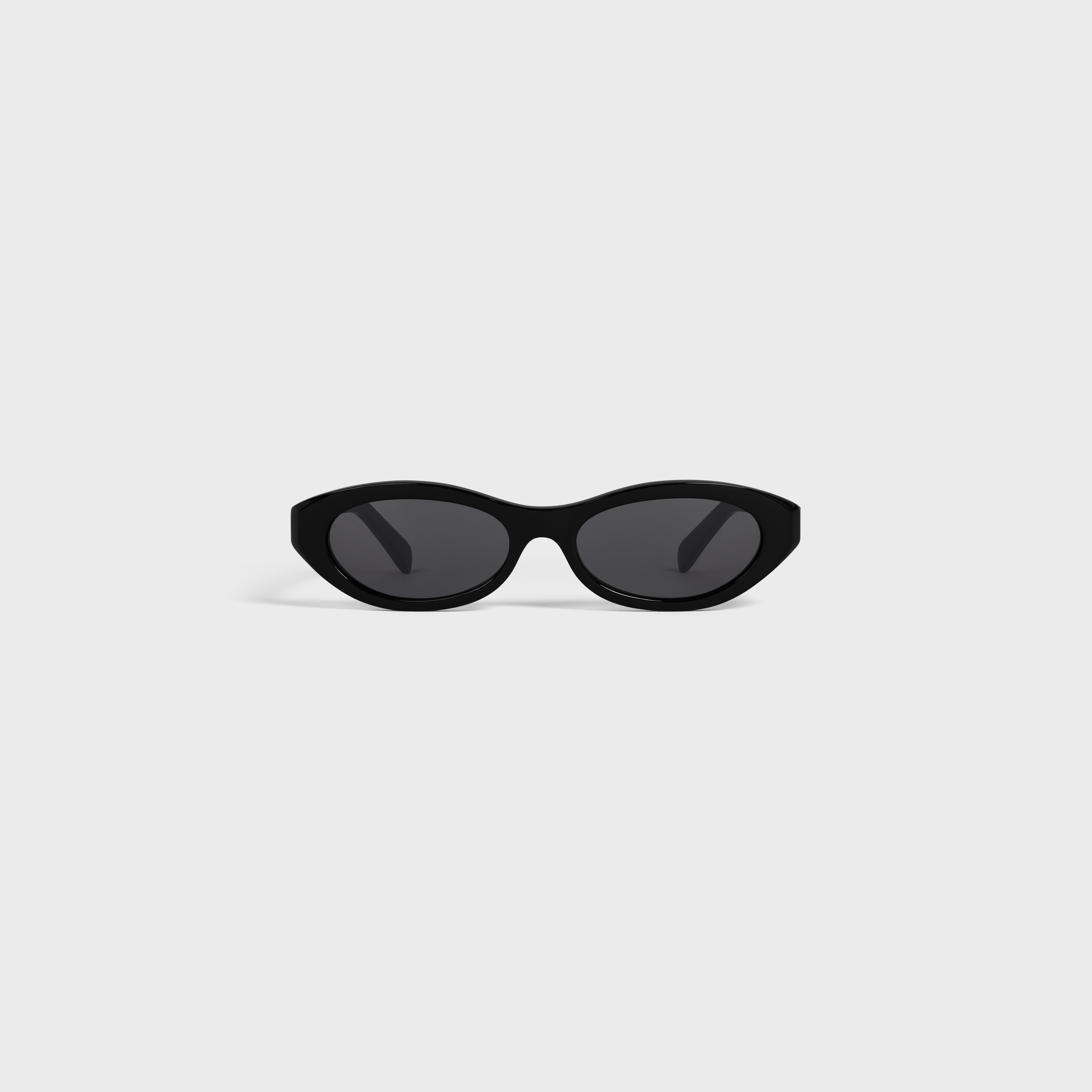 CELINE黒　M TRIOMPHE MINI 02 SUNGLASSES IN ACETATE - BLACK | CELINE